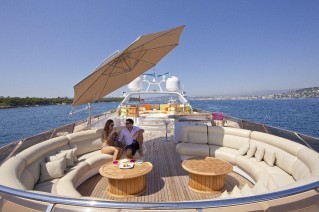 Yacht SISTER ACT -  Sundeck Seating